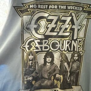 women plus t shirt Ozzy Osbourne